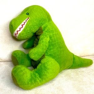 Curious George Green Dinosaur Plush Stuffed Animal T Rex Dino Toy